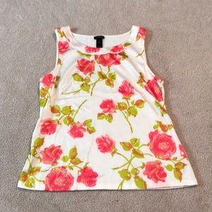 Ann Taylor Floral blouse tank